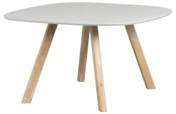 Woood Combi-tablo: Organisch Essen Mist 130x130 & 3-stand Poot