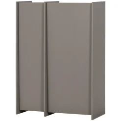 Woood 2-deurs Kast Brock Essenfineer Middenbruin