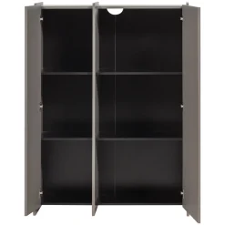 Woood 2-deurs Kast Brock Essenfineer Middenbruin