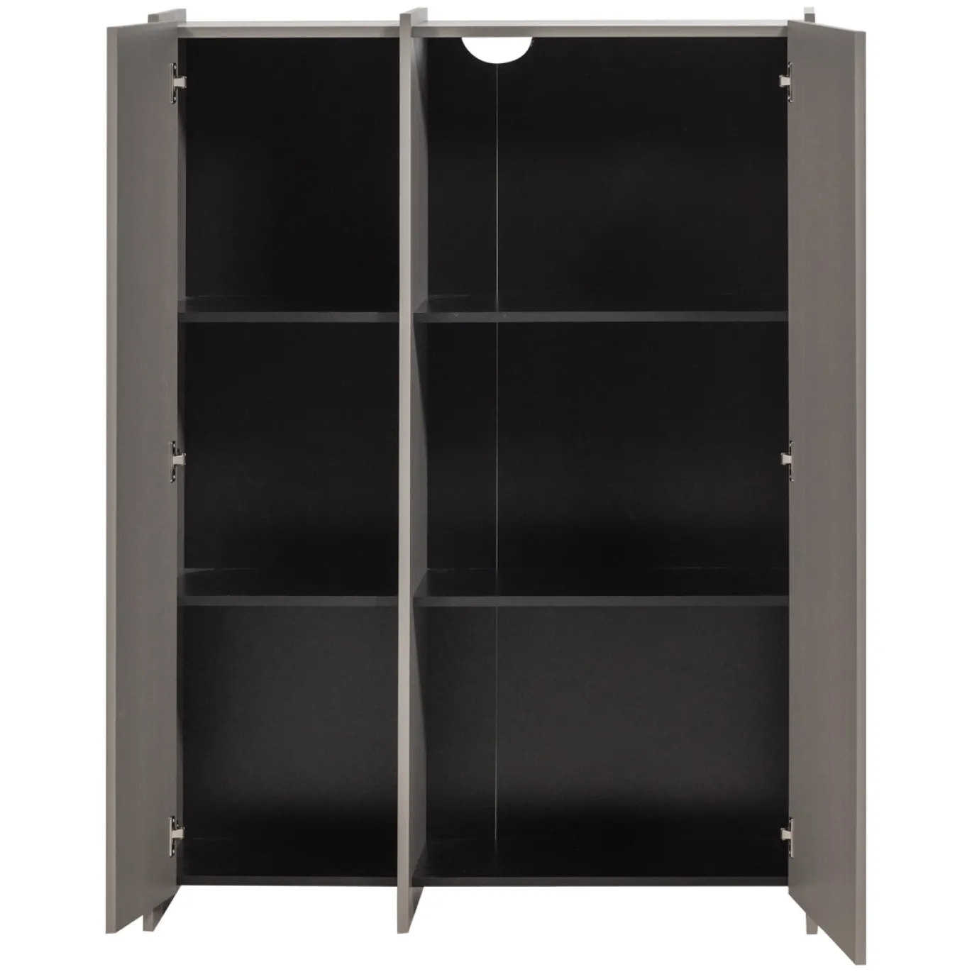 Woood 2-deurs Kast Brock Essenfineer Middenbruin