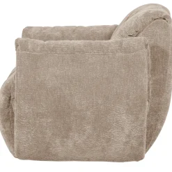 Woood Draaifauteuil Baggy 3d Chenille Zand