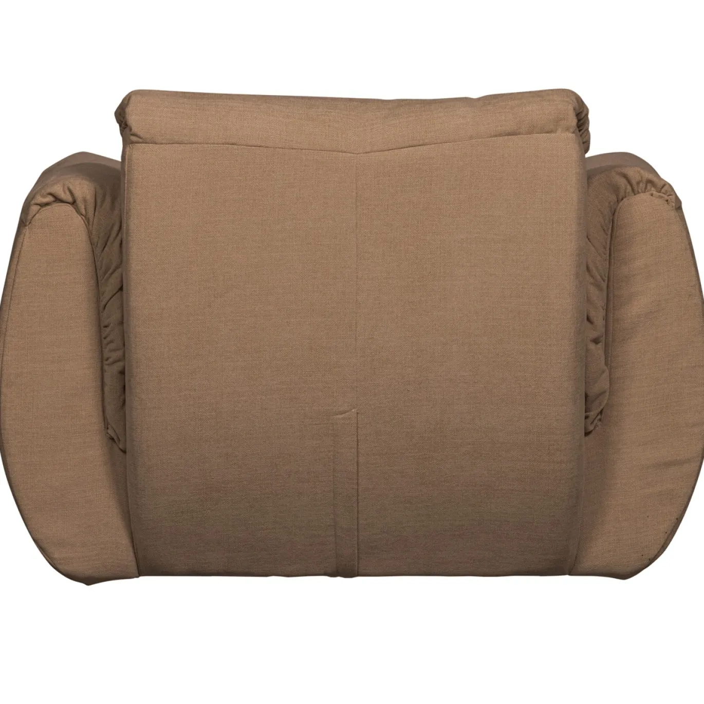 Woood Draaifauteuil Baggy Geweven Chenille Bruin
