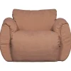 Woood Draaifauteuil Baggy Geweven Chenille Oudroze