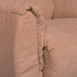 Woood Draaifauteuil Baggy Geweven Chenille Oudroze