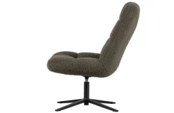 Woood Draaifauteuil Job Teddy Groen