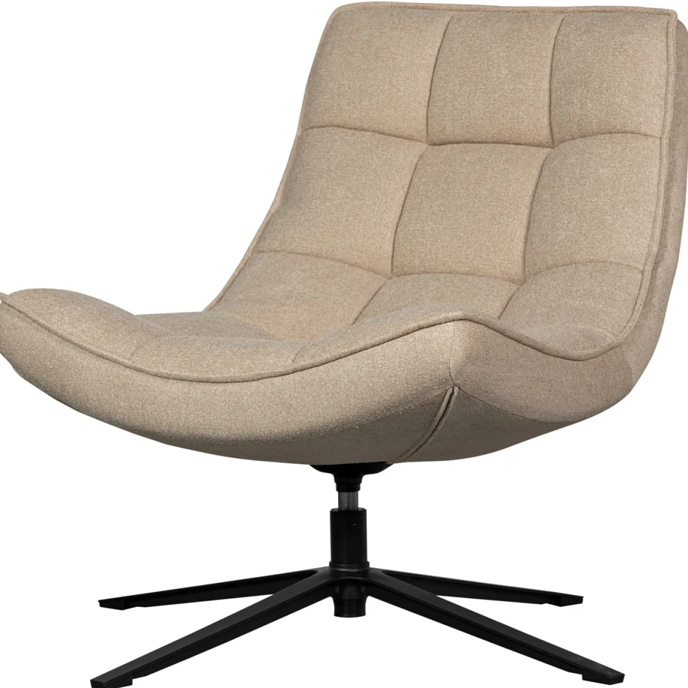 Woood Draaifauteuil Maudi Naturel