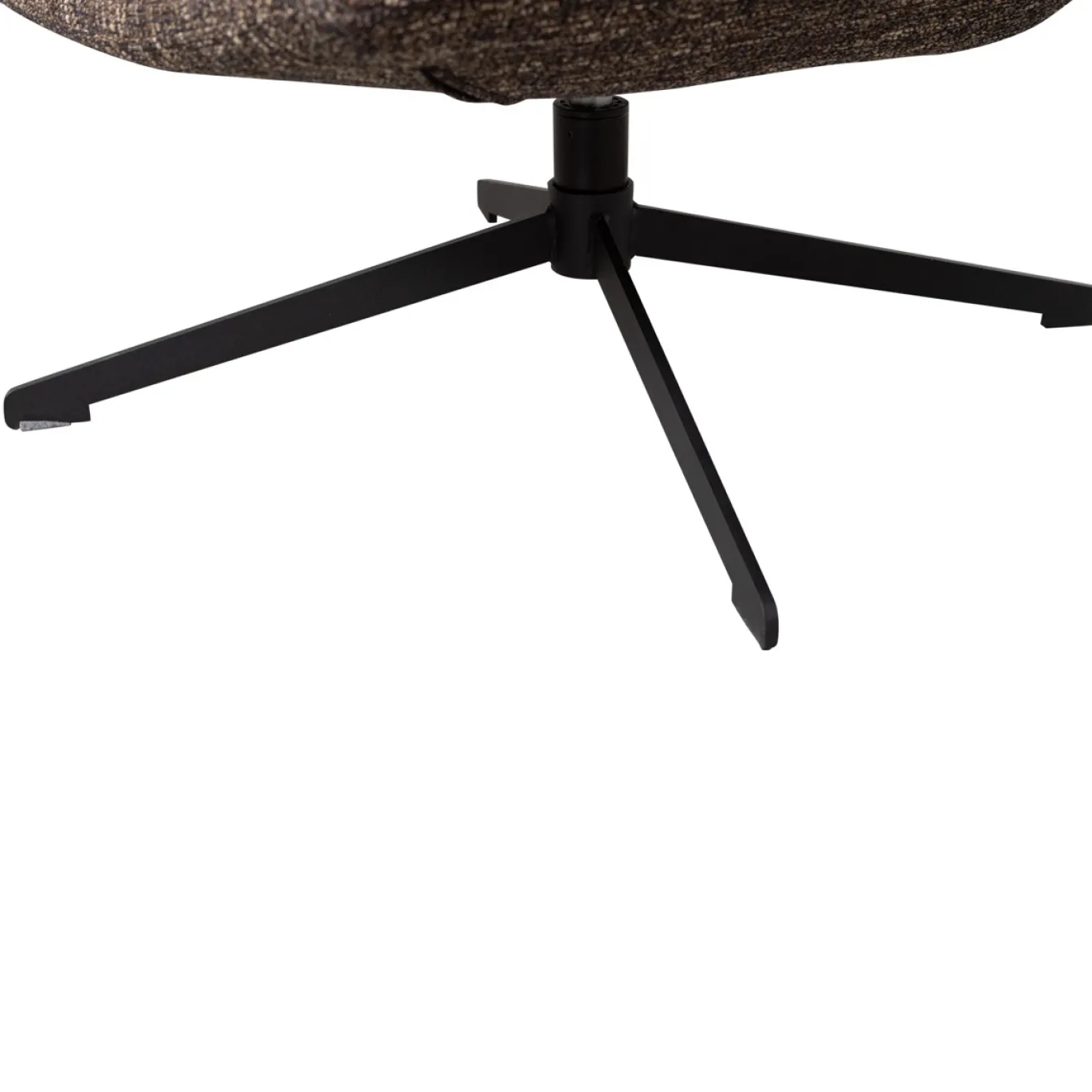 Woood Draaifauteuil Milaro Bruin Melange