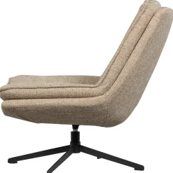 Woood Draaifauteuil Milaro Naturel Melange