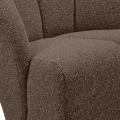 Woood Draaifauteuil Mojo Bouclé Bruin