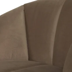 Woood Draaifauteuil Mojo Velvet Taupe