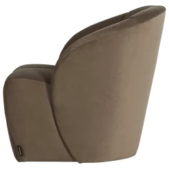 Woood Draaifauteuil Mojo Velvet Taupe