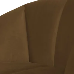 Woood Draaifauteuil Mojo Velvet Honinggeel