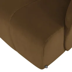 Woood Draaifauteuil Mojo Velvet Honinggeel
