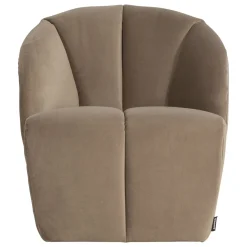 Woood Draaifauteuil Mojo Velvet Khaki