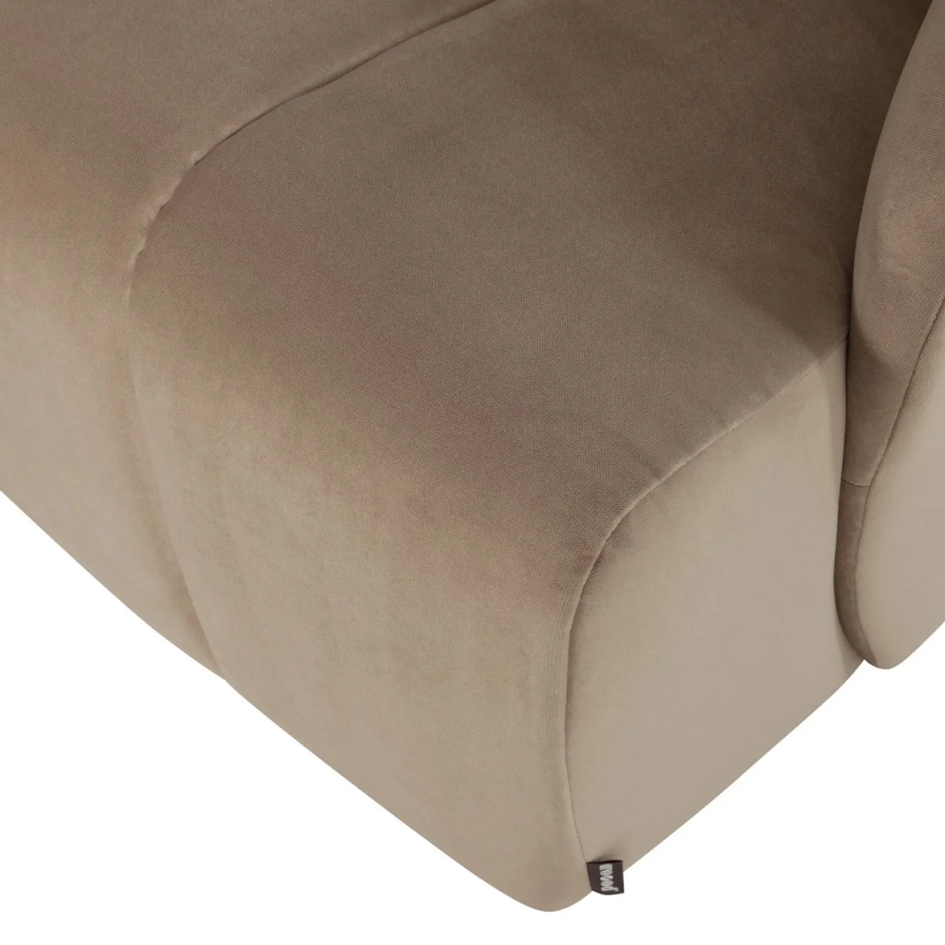 Woood Draaifauteuil Mojo Velvet Khaki