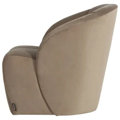 Woood Draaifauteuil Mojo Velvet Khaki