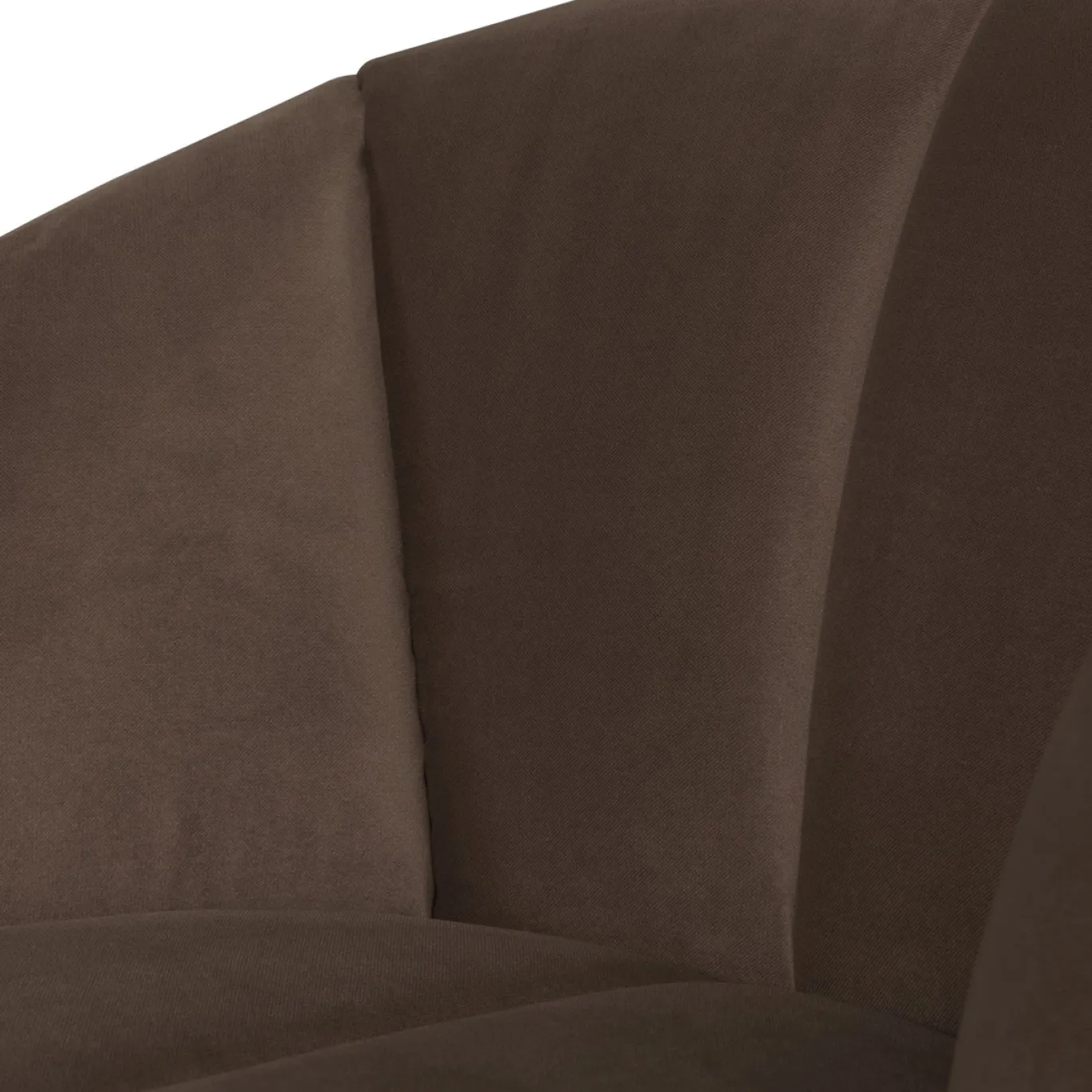Woood Draaifauteuil Mojo Velvet Bruin