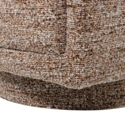 Woood Draaifauteuil Oska Bruin Melange
