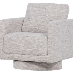 Woood Draaifauteuil Oska Naturel Melange