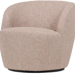 Woood Draaifauteuil Serra Naturel Melange