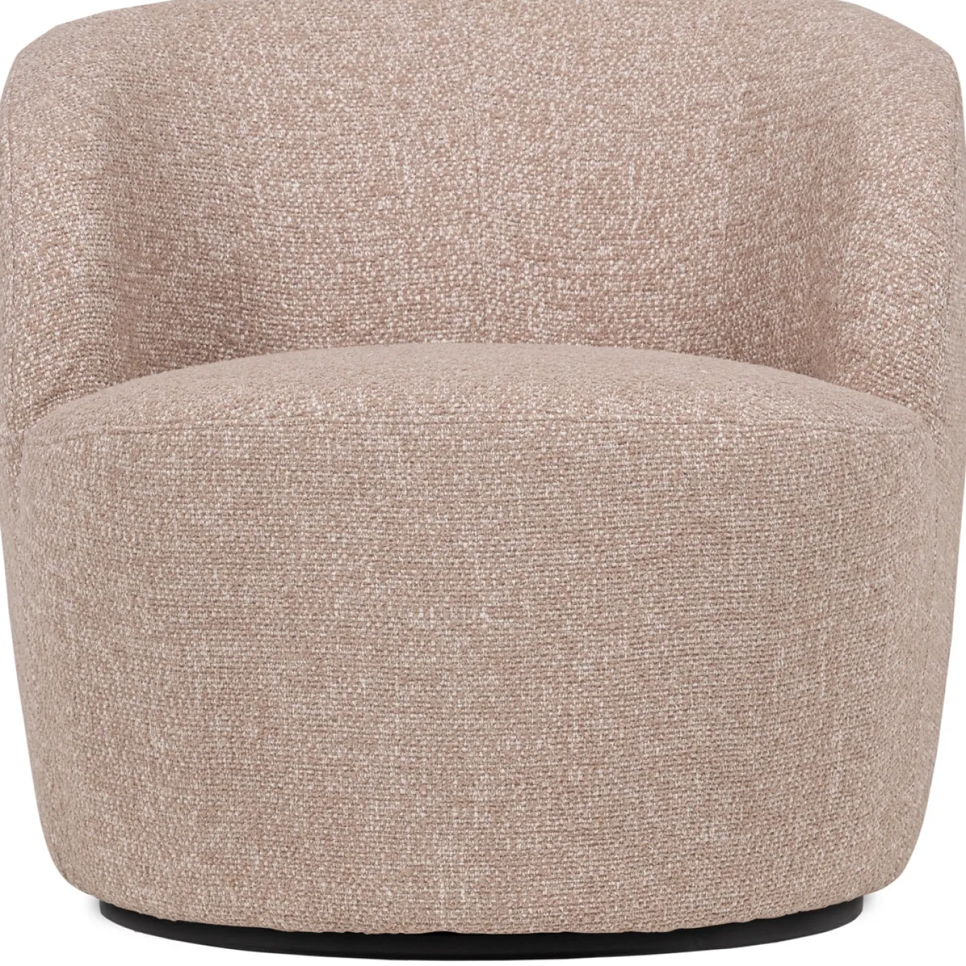 Woood Draaifauteuil Serra Naturel Melange