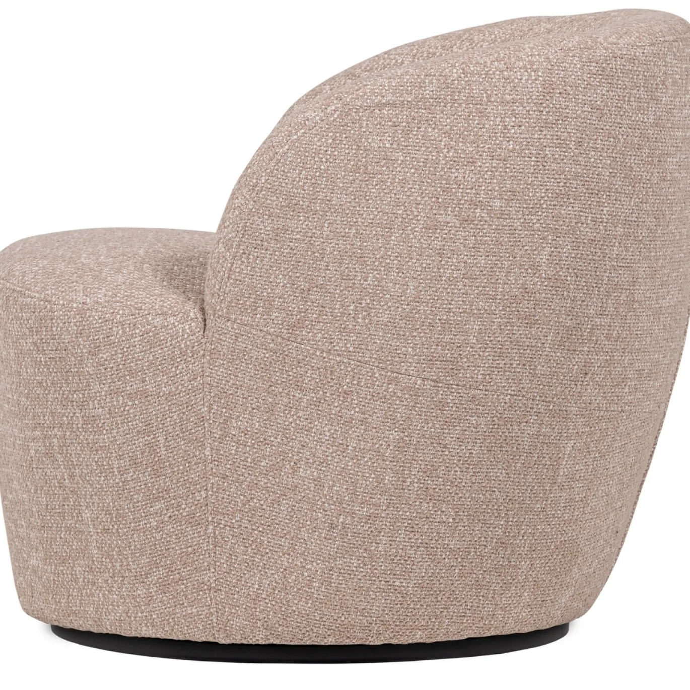 Woood Draaifauteuil Serra Naturel Melange