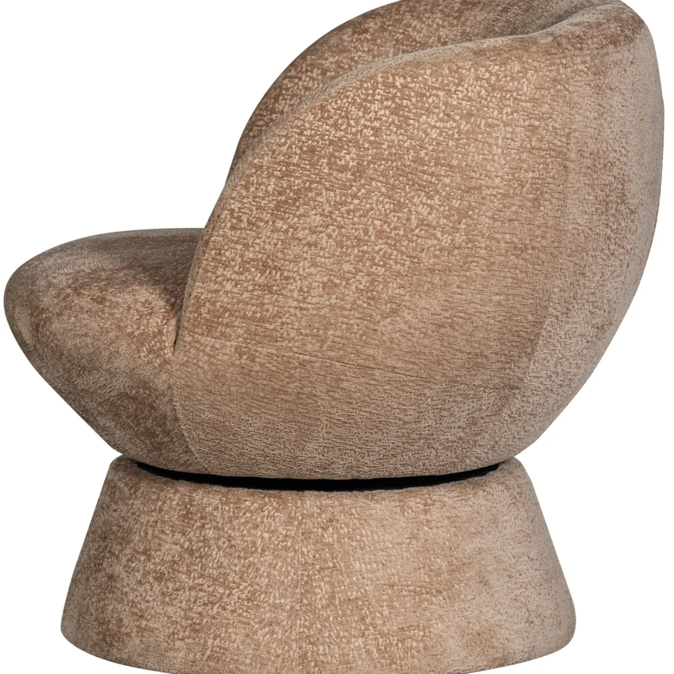 Woood Draaifauteuil Shuffle Naturel