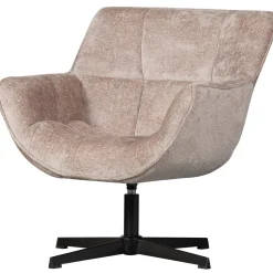 Woood Draaifauteuil Wibo Taupe