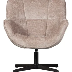 Woood Draaifauteuil Wibo Taupe
