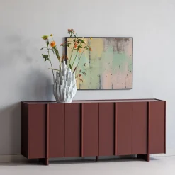 Woood Dressoir Basu Bordeauxrood