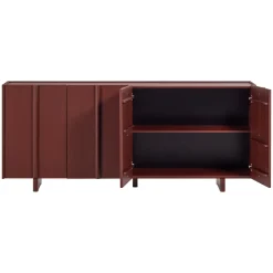 Woood Dressoir Basu Bordeauxrood