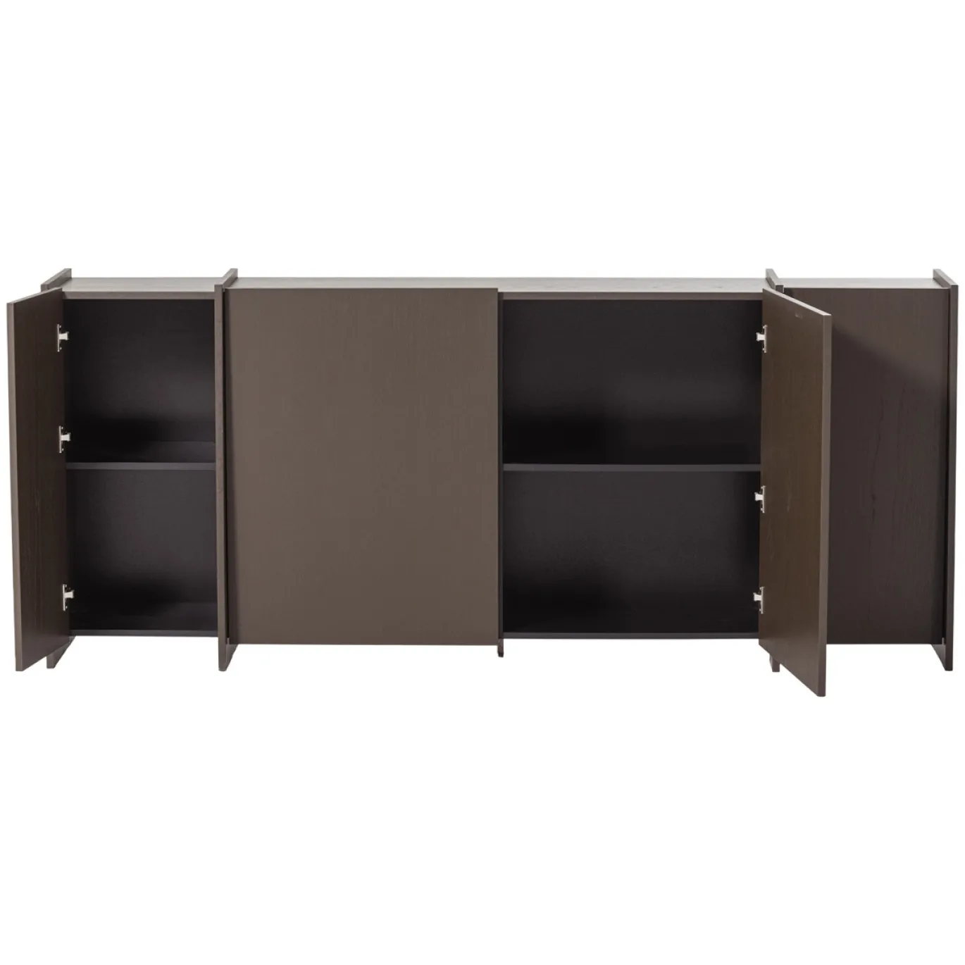 Woood Dressoir Brock 200cm Essenfineer Middenbruin