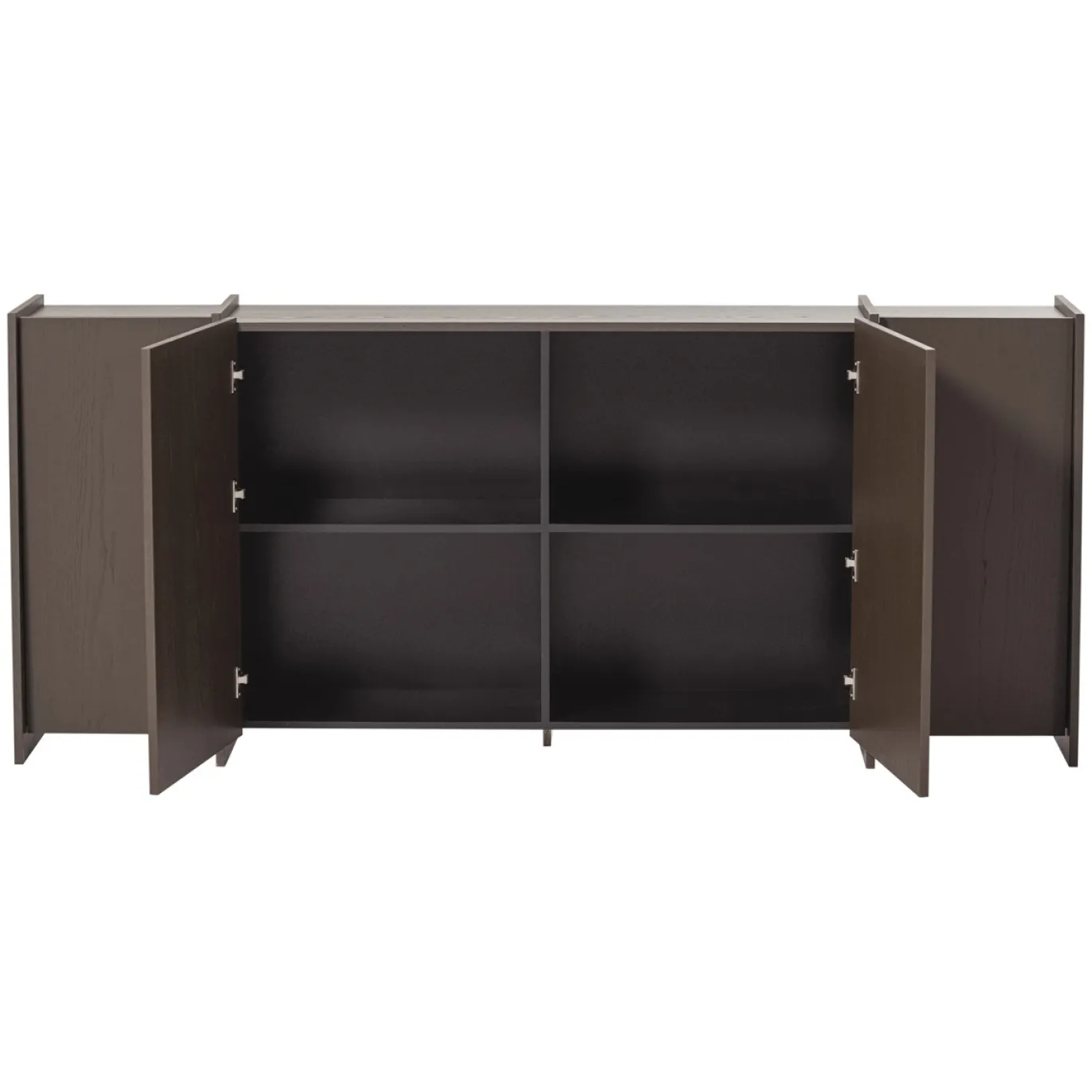 Woood Dressoir Brock 200cm Essenfineer Middenbruin