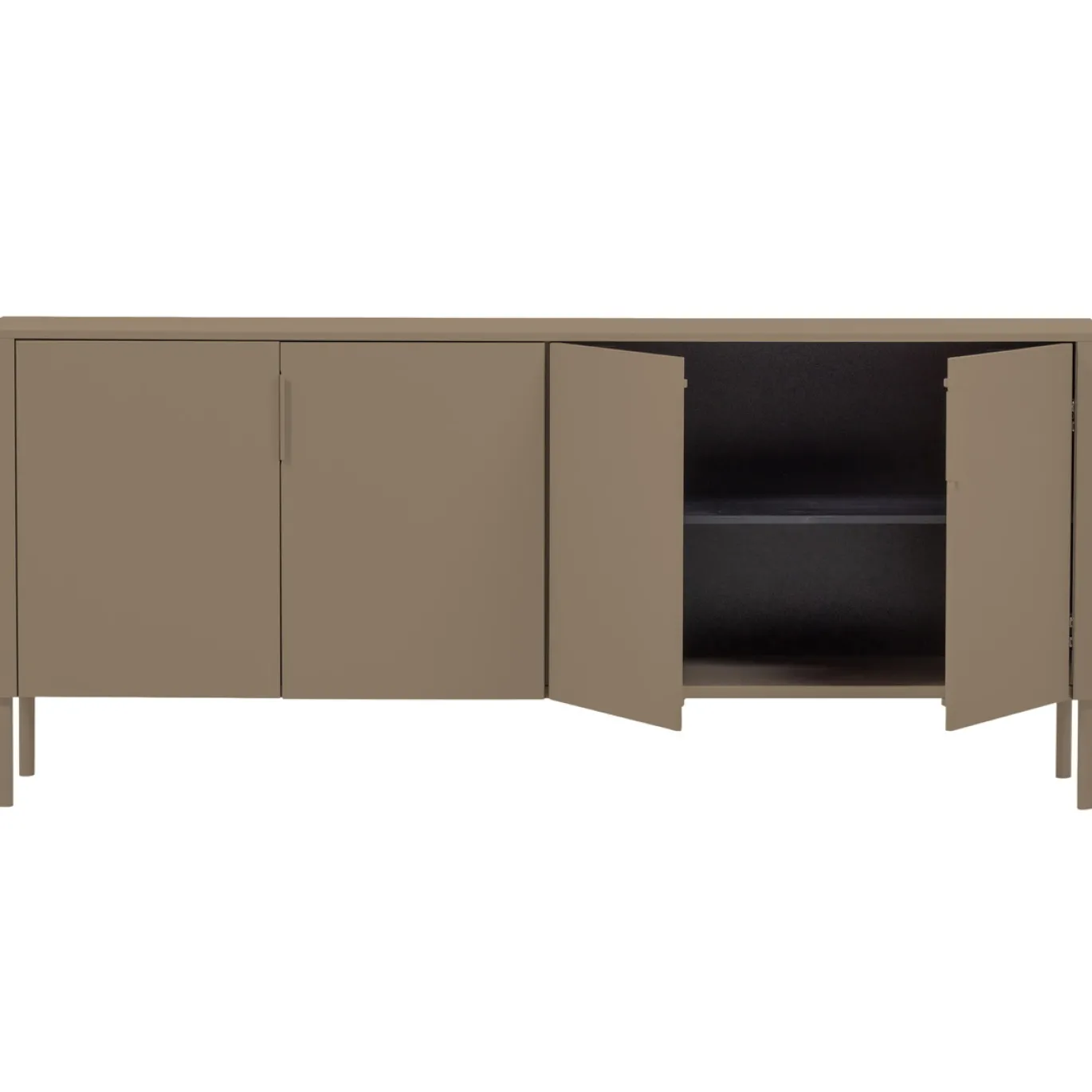 Woood Dressoir Gunnar 200cm Grenen Mud