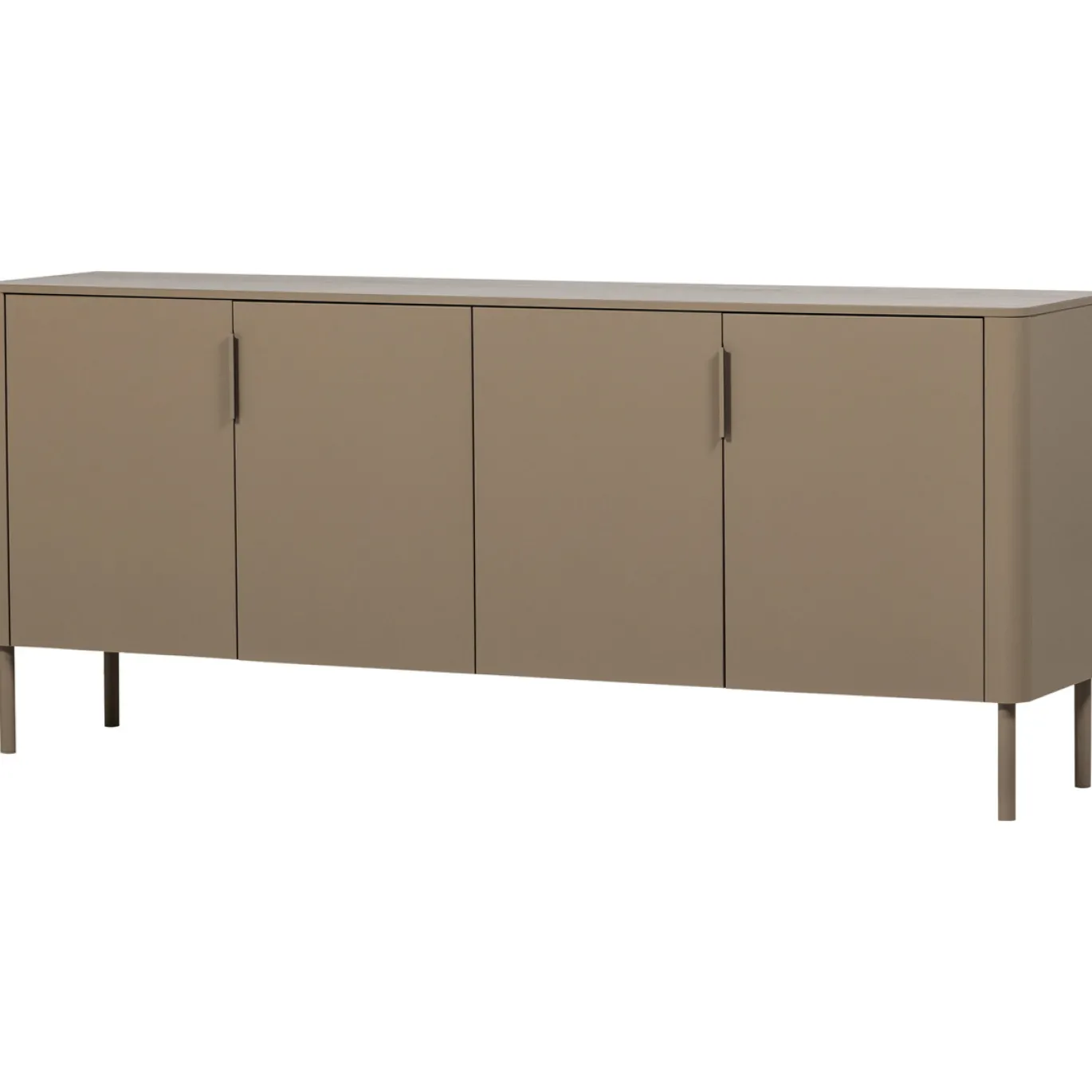 Woood Dressoir Gunnar 200cm Grenen Mud