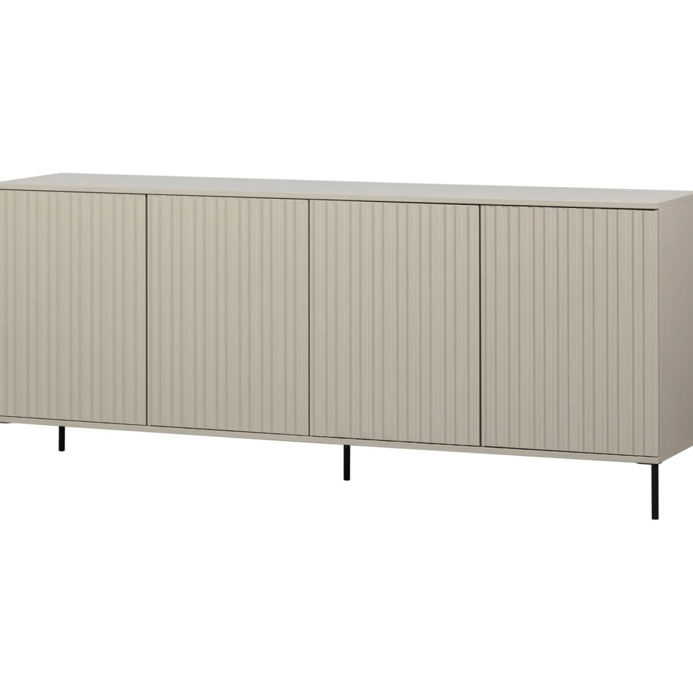 Woood Dressoir New Gravure 200cm Grenen Dust