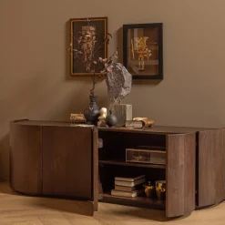 Woood Dressoir Sense Walnoot 160cm