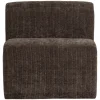 Woood Eetkamerbank Mojo Base Ribstof Bruin 84cm