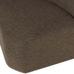 Woood Eetkamerbank Mojo Base Hoek Met Rugleuning Bouclé Bruin