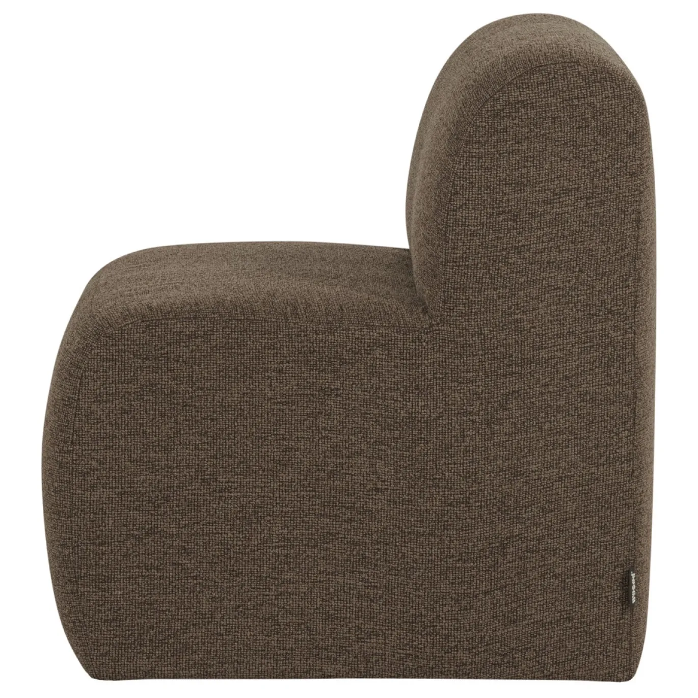 Woood Eetkamerbank Mojo Base Bouclé Bruin 84cm