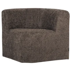 Woood Eetkamerbank Mojo Base Hoek Met Rugleuning Wollig Bruin