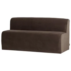 Woood Eetkamerbank Mojo Base Velvet Bruin 164cm