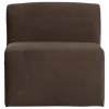 Woood Eetkamerbank Mojo Base Velvet Bruin 84cm