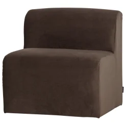 Woood Eetkamerbank Mojo Base Velvet Bruin 84cm