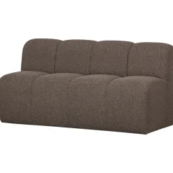 Woood Eetkamerbank Mojo 164cm Bouclé Bruin