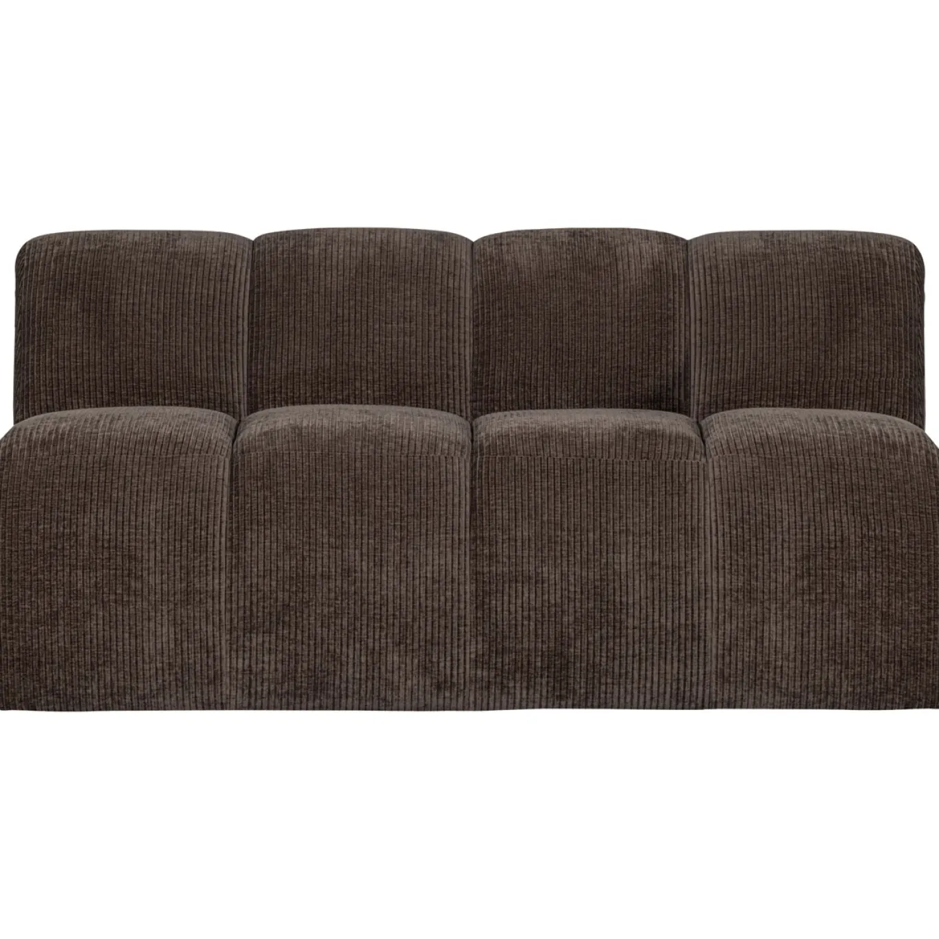 Woood Eetkamerbank Mojo 164cm Ribstof Bruin