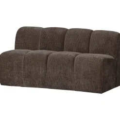 Woood Eetkamerbank Mojo 164cm Ribstof Bruin
