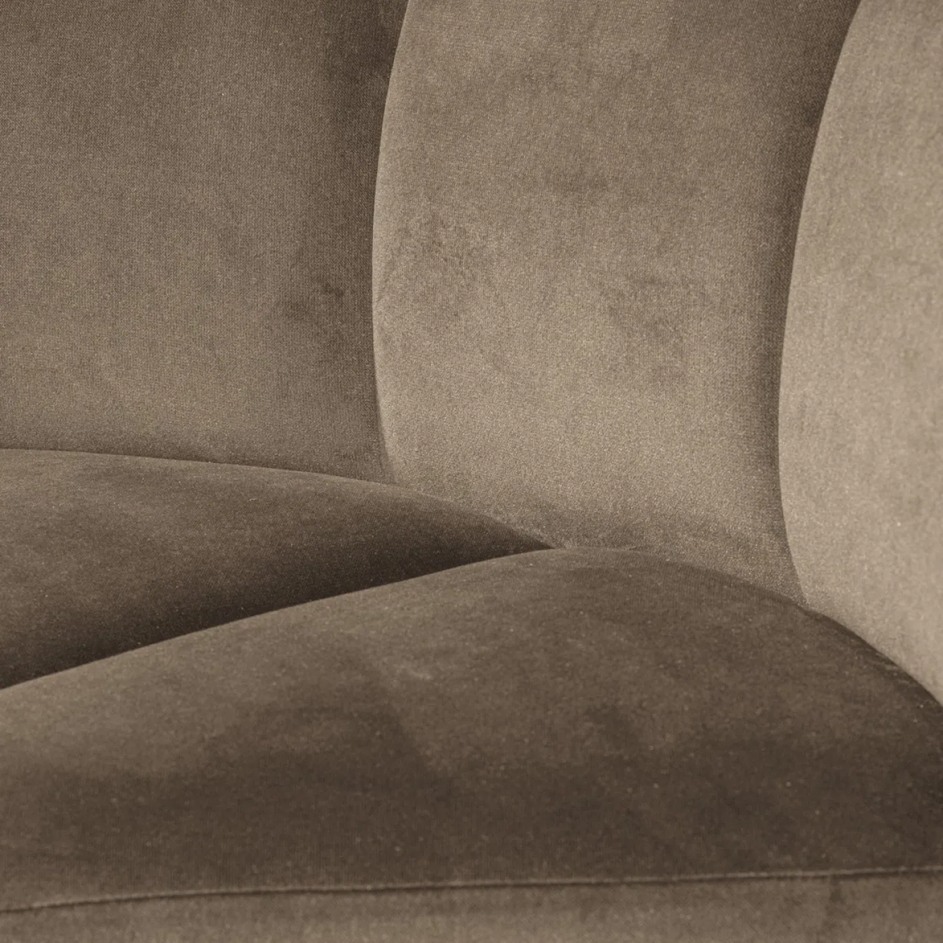 Woood Eetkamerbank Mojo Hoek Velvet Khaki