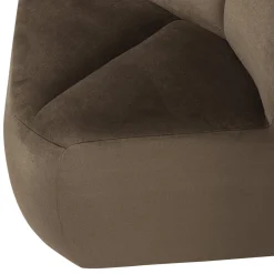 Woood Eetkamerbank Mojo Hoek Velvet Taupe