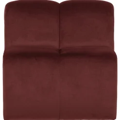 Woood Eetkamerbank Mojo Velvet Kastanjebruin 84cm